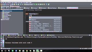 Introduction to Python - Lesson 11 (Functions)