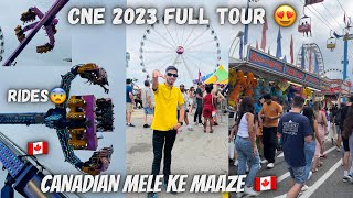 CANADIAN NATIONAL EXHIBITION 2023 IN TORONTO 🇨🇦 | DANGEROUS RIDES😱 | CANADIAN MELA 🇨🇦😍2023