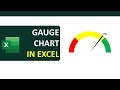Excel Tutorial | How to Create a Speedometer (Gauge) Chart in Excel