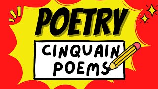 Cinquain Poem for Kids