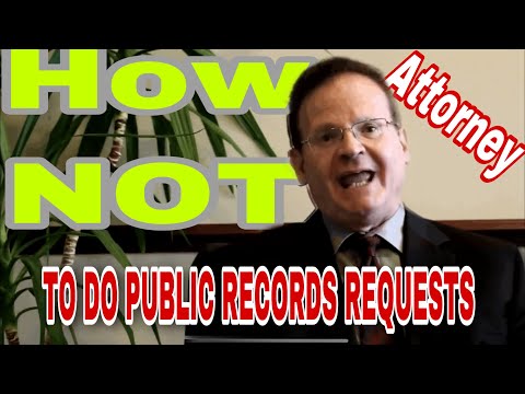 Are municipal records public?