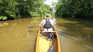 Paddling Wenonah Encounter Empty