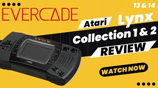 Evercade Atari Lynx Collection 1 \u0026 2 - Full Review \u0026 Gameplay!