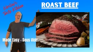 Roast Beef Sous Vide (Eye of Round).