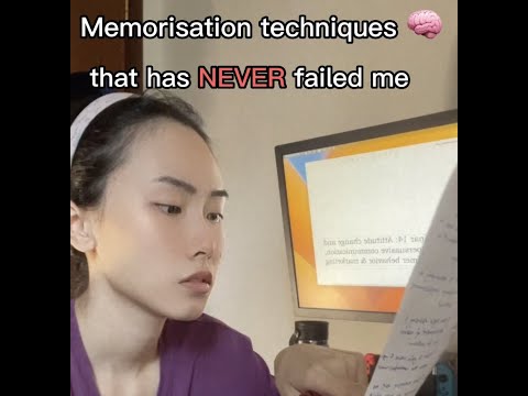 What is the easiest way to memorize for a test?