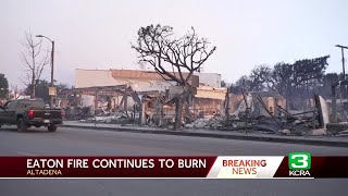 Eaton Fire updates | A look at the damage on Jan. 10