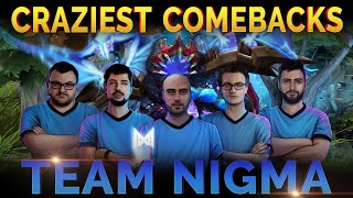 Nigma's (ex-Liquid) CRAZIEST COMEBACKS AND MOST UNEXPECTED WINS in Dota 2 History - Vol 02