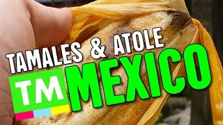 Tamales \u0026 Atole in Mexico City + Japanese-Style Park