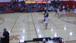 Boys Varsity Basketball: Luck vs. Webster