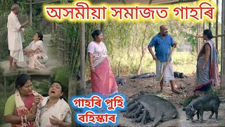 গাহৰি পুহি বিপদত পৰিল ।। Voice Assam || Suven Kai Video || গাহৰি আৰু সমাজ ।।