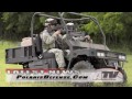 atv television latest news polaris new military defense trailer