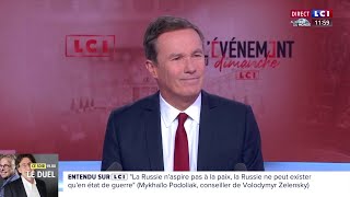 Nicolas Dupont-Aignan, président de Debout la France, invité de Marie Chantrait dans \