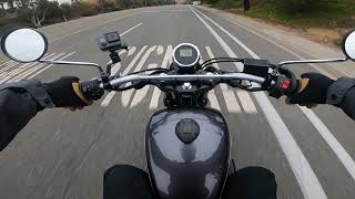 ENCINITAS TO LAKE HODGES \u0026 BACK YAMAHA SCR 950 JUST RIDING