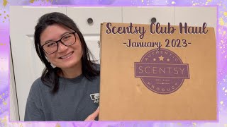 Scentsy Club Haul ~ January 2023!