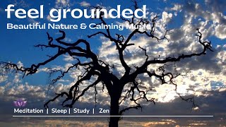 Feel Grounded • Beautiful nature & Calming Music | Meditation | Study | Sleep | Zen