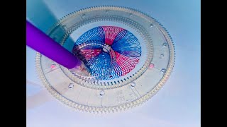 🔴 Live: Mesmerizing Spirograph Art – Hypnotic Geometric Patterns in Action!