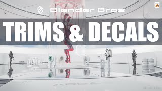 ULTIMATE Trim Sheet and Decal Pack for Blender