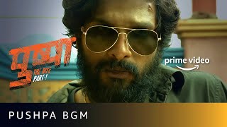Pushpa Ka Fire BGM | Allu Arjun As Pushpa Raj | Amazon Prime Video #shorts