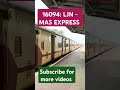 railway wap4 to train mgrchennaicentral shorts indianrailways trains railways railfans