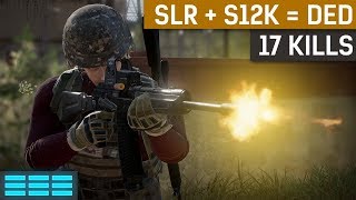 S12K + SLR is the New Meta in PUBG | 17 Kills Solo