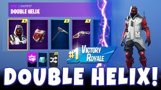 Fortnite Battle Royale Double Helix Videos 9tube Tv - fortnite battle royale season 6 new double helix skin playing with streamer friend darkarmedttv