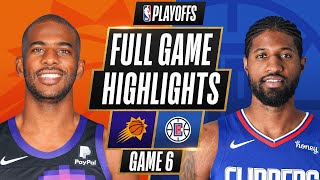 #2 SUNS at #4 CLIPPERS | FULL GAME HIGHLIGHTS | June 30, 2021