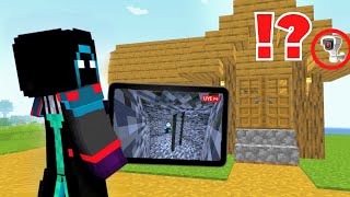 Using CCTV Cameras To Cheat in Hide And Seek Minecraft Carry! (Hndi)