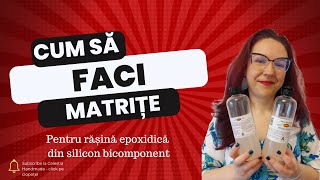 Matrite de silicon care schimbă jocul pentru rășină epoxidică!