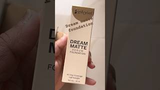 Dream matte serum foundation from pilgrim (123 classic nude) #unsponsored #unboxing #foundation #yt