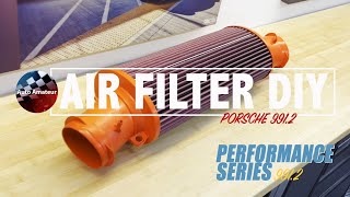 Porsche 911 Performance Air Intake Filter DIY -- 991.2 Performance Series