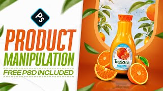 The BEST Product Manipulation Technique in Photoshop You Won't Find Anywhere Else + FREE PSD