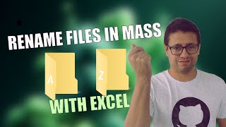 Mass File Renaming with Excel - Python Program
