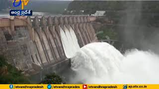 Record inflows into Srisailam reservoir