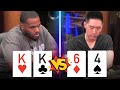 POCKET KINGS and ACES for $62,575 at Live High Stakes Cash Game