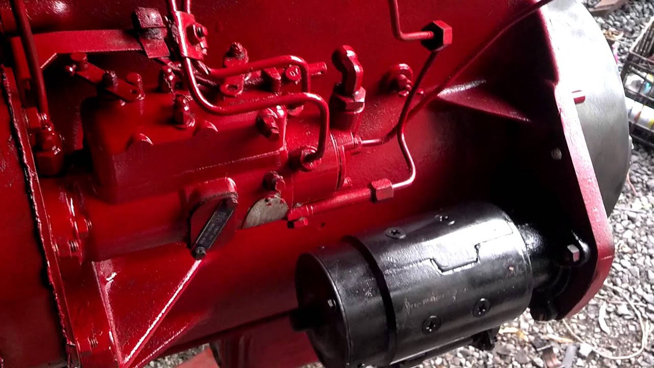 International Harvester Diesel Engine Rebuild - YouTube