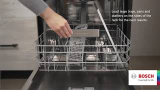 How to Load a Dishwasher/Dishwasher Loading Tips by Bosch Home Appliances