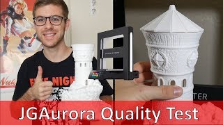 Massive Quality Test Print On The JGAurora A5 3d Printer!