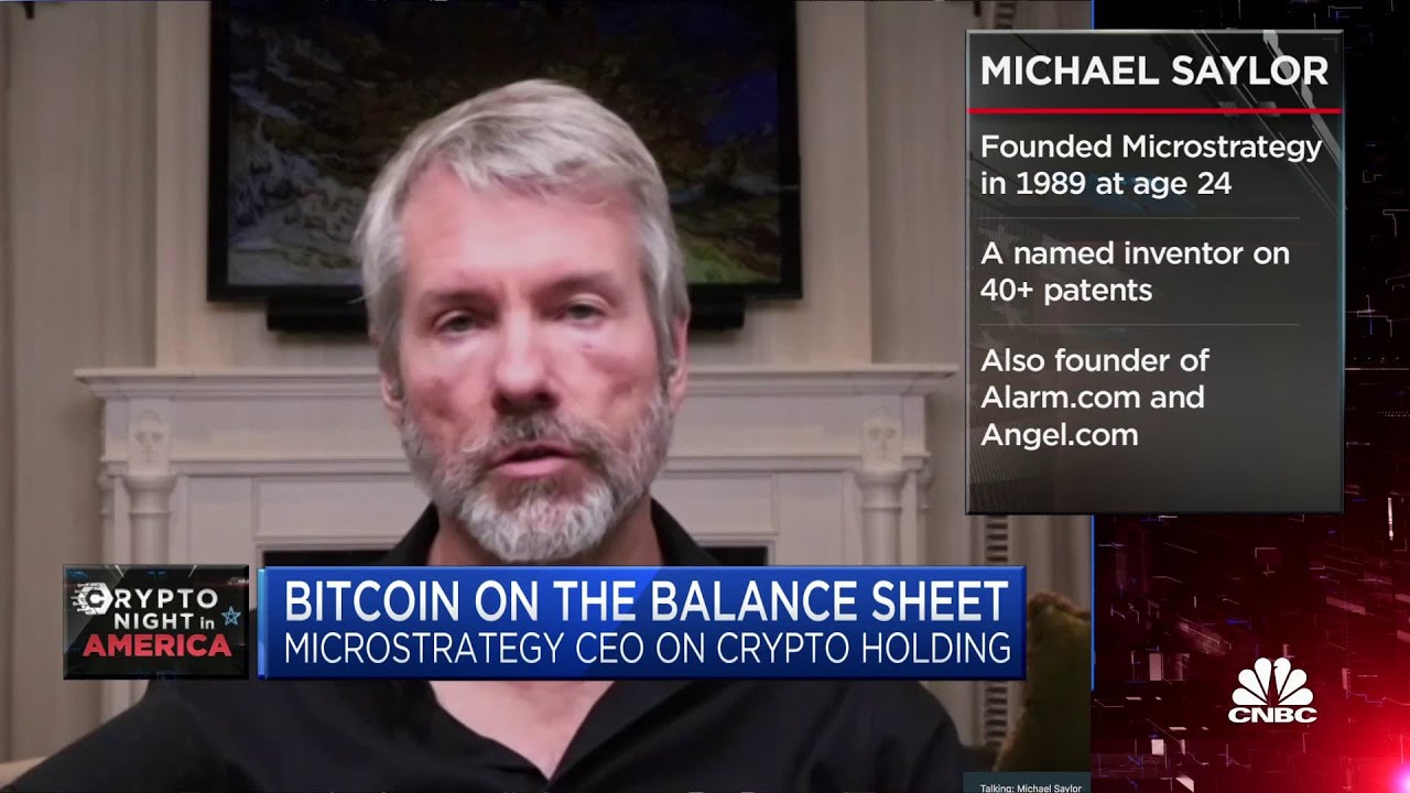 Microstrategy CEO Michael Saylor On The Future Of Cryptocurrency - YouTube