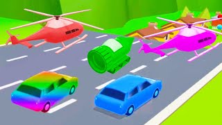 SHAPE SHIFTING Mobile Game 🚗🚔🚘 Gameplay All Level Android, iOS UPDATE!
