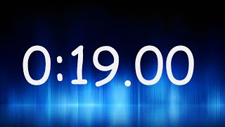 19 Second Timer - Countdown from 19 to 0