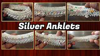 Kalyana Kolusu | Silver Anklet | Payal Design