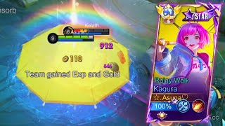 Rainy Walk Kagura VS Harith \u0026 Kagura Exorcist VS Lunox MideLane Gameplay !