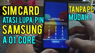 Hard Reset Samsung A01 Core Atasi Lupa Pola PIN Termudah Tanpa PC