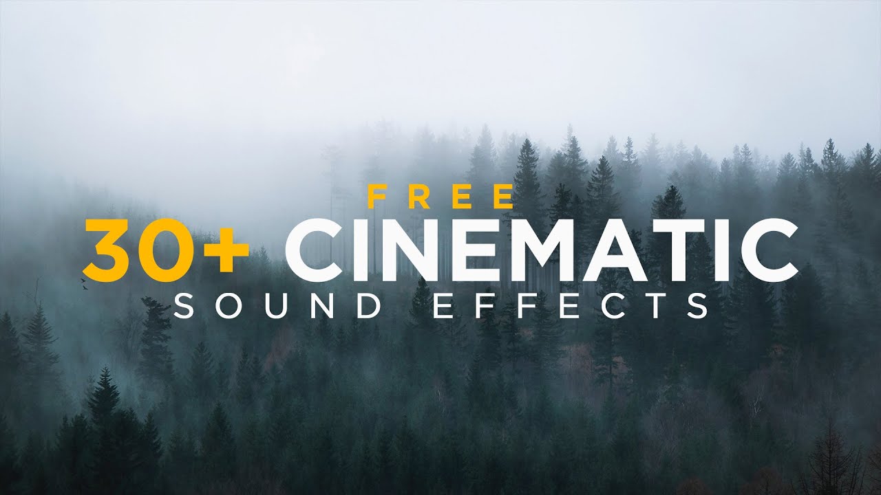 FREE 30+ Cinematic Sound Effects Pack | Whoosh, Ambient And More - YouTube