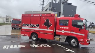 上越消防署市内訓練出向動画です🚒🚒💨