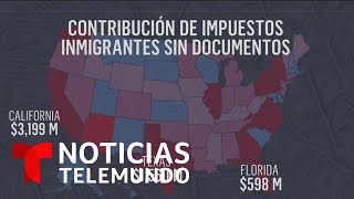La contribución económica de los indocumentados a la economía de EE. UU. | Noticias Telemundo