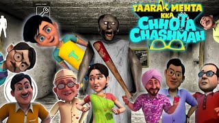 TAARAK MEHTA KKA CHHOTA CHASHMAH PLAY GRANNY HORROR GAME NEW EPISODE JHETALAL DAYA TAPU DADAJI