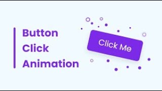 How to Create Stunning Video Button Animation Using HTML &CSS || Button Animation Effect