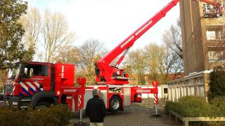 Hoogwerker HHW851 bij afhijsing Alkmaar