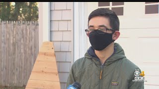 Walpole Teen Builds Christmas Trees, Raises $13,000 For Friend Injured In Accident